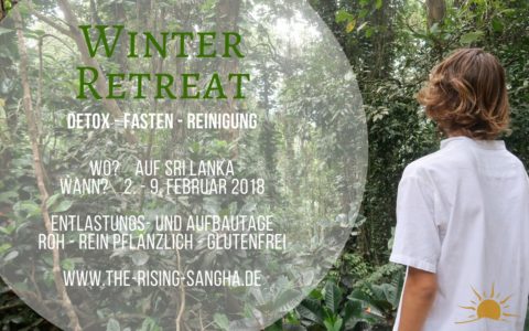 Tobias Steinhäuser Winter Retreat Sri Lanka Event 2018 Gruppe Flyer