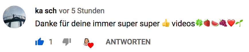 Tobias Steinhäuser Kommentar Feedback Testimonial YouTube